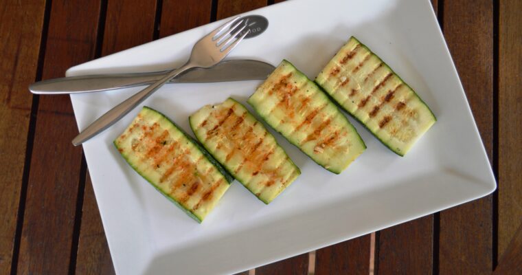 Gegrilde courgette