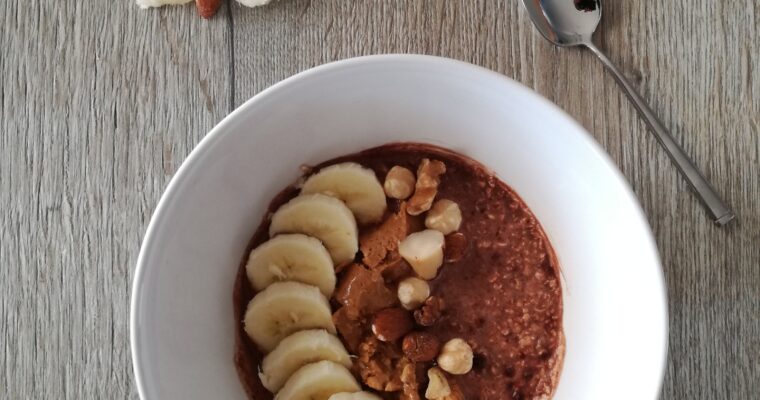 Smoothie bowl snickers